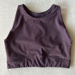 Alphalete Alphalux Purple Sports Bra